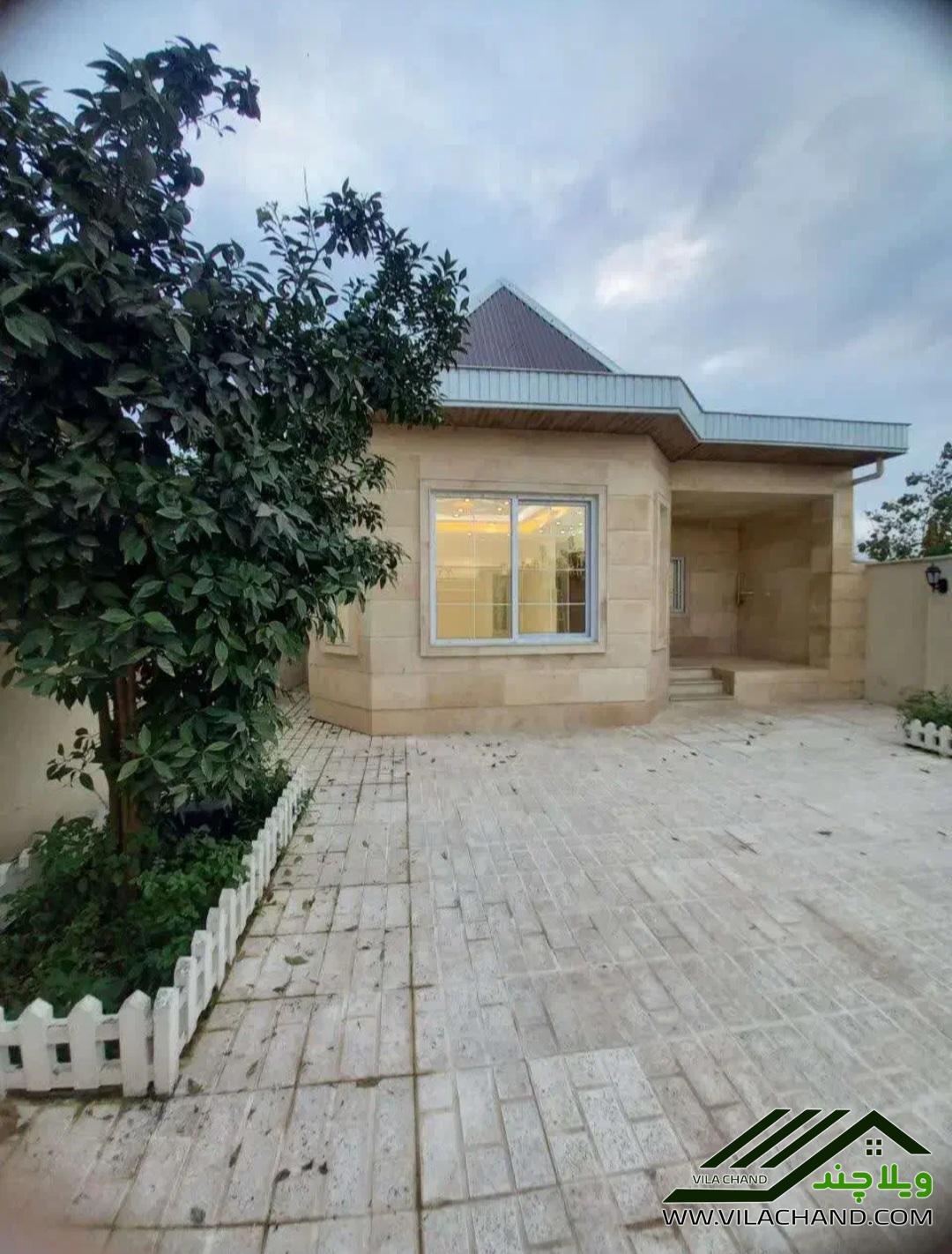 🏞️ ویلا نوساز با سند تک‌برگ، کنار رودخانه و محیطی دنج! 🌿