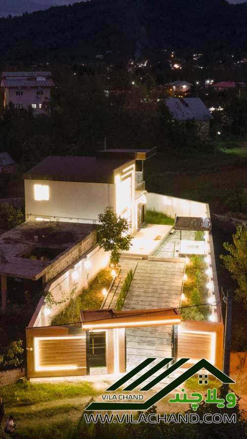 ویلای ۵۰۰ متری مهندسی‌ساز در فومن، نزدیک قلعه رودخان