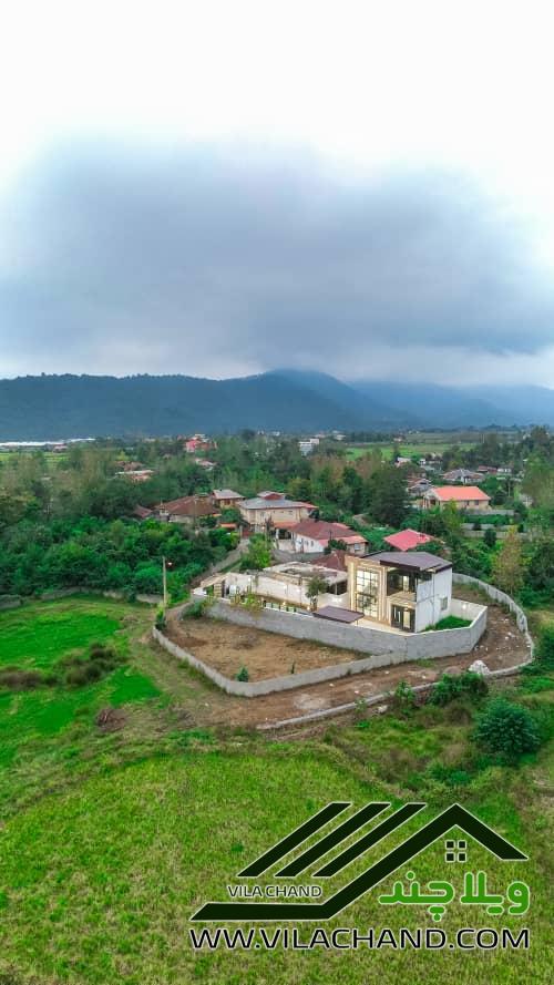 ویلای ۵۰۰ متری مهندسی‌ساز در فومن، نزدیک قلعه رودخان