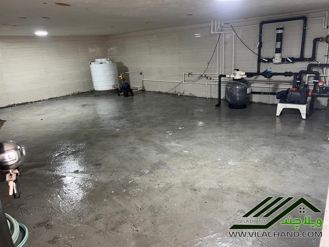 ویلای لاکچری هوشمند با استخر و روف‌گاردن در ۱۵ دقیقه ای  رامسر