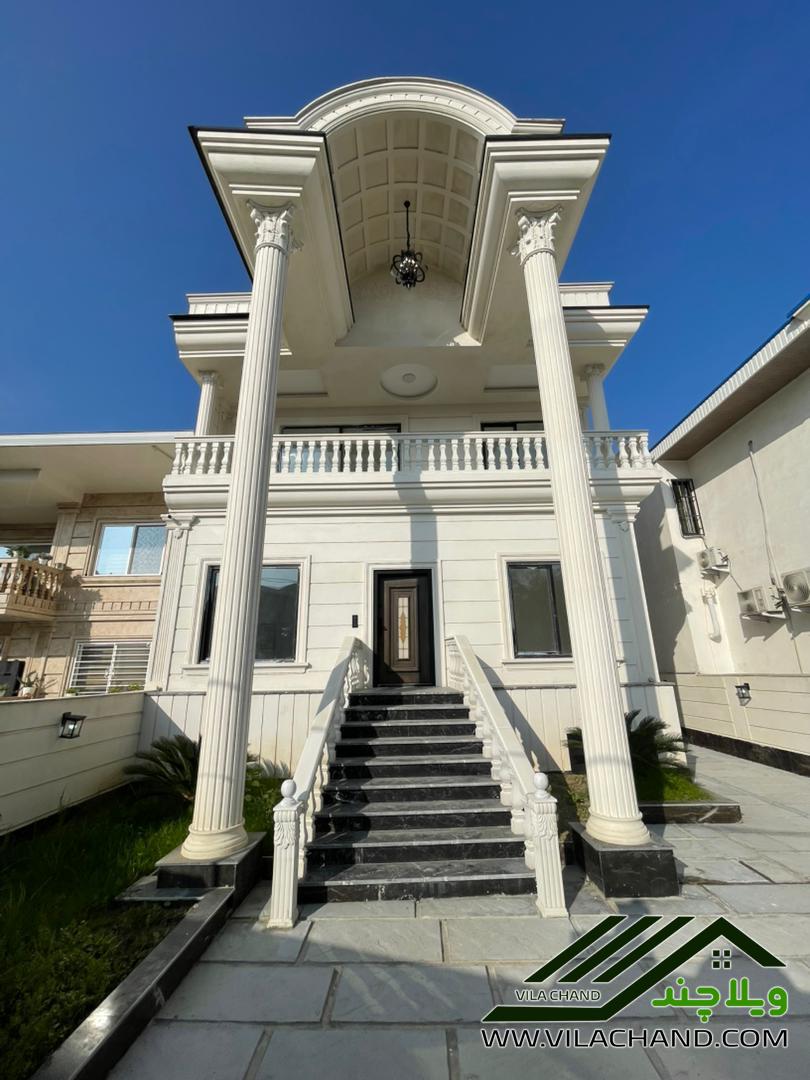 ویلای لاکچری هوشمند با استخر و روف‌گاردن در ۱۵ دقیقه ای  رامسر